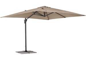 Bizzotto Béžový slunečník Porto 400 x 300 cm