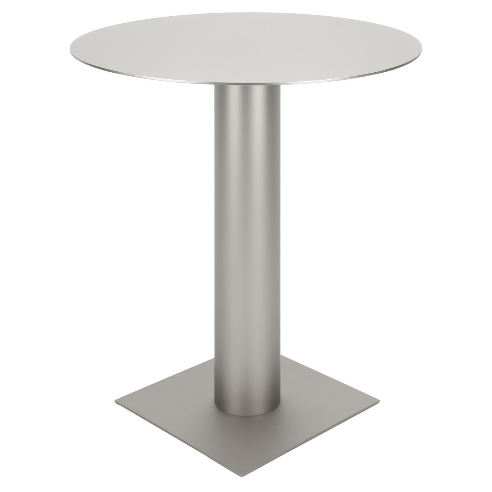 FEST Amsterdam Stříbrný kovový bistro stolek Kit 70 cm