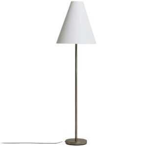Kave Home Bronzová kovová stojací lampa Navat 153 cm