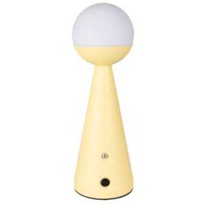 Zuiver Žlutá kovová dobíjecí stolní LED lampa BELLO