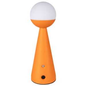 Zuiver Oranžová kovová dobíjecí stolní LED lampa BELLO