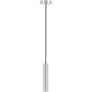 Nordic Living Stříbrné kovové závěsné světlo Aris 6 cm