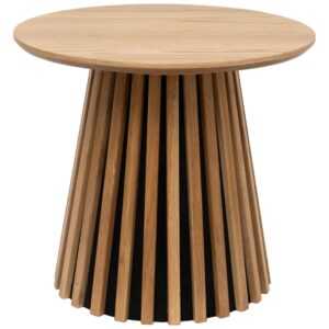 Nordic Living Dubový odkládací stolek Osaka 50 cm