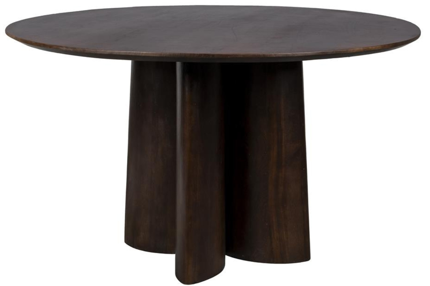 Housecraft Living Hnědý dřevěný jídelní stůl Balder ø 130 cm