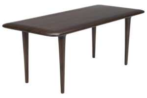 Dutchbone Tmavě hnědý dřevěný konferenční stolek ELROY 85 x 38 cm