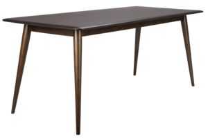 Dutchbone Tmavě hnědý dřevěný jídelní stůl ELROY 180 x 80 cm