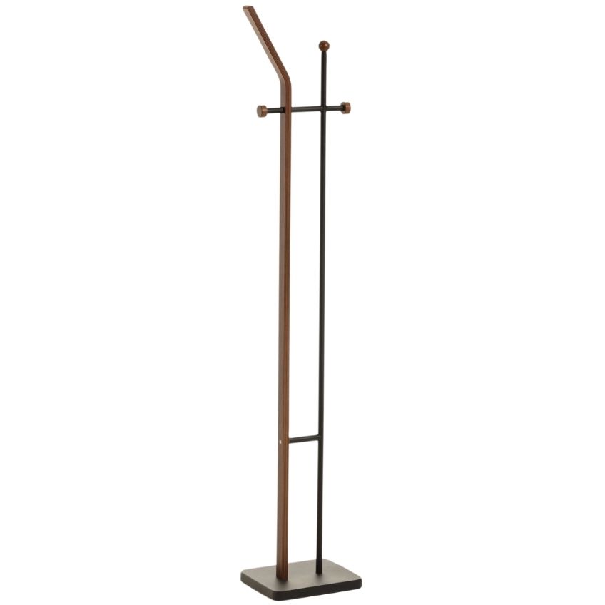 Kave Home Černý kovový stojací věšák Magali 172 cm