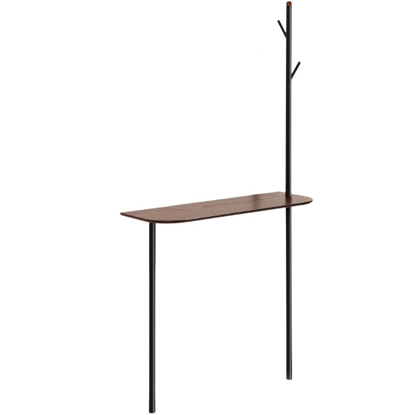 Kave Home Černý kovový věšák Marcolina 160 cm