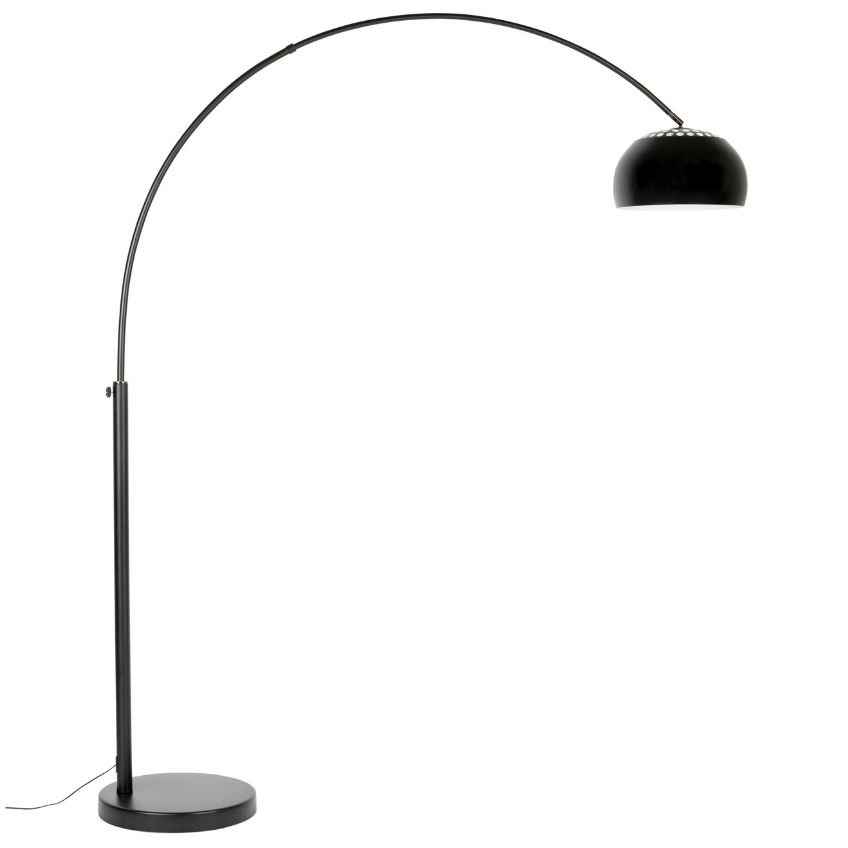 Zuiver Černá stojací lampa BOW