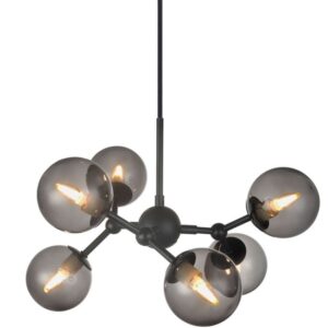 Halo Design Skleněné závěsné světlo Atom 45 cm
