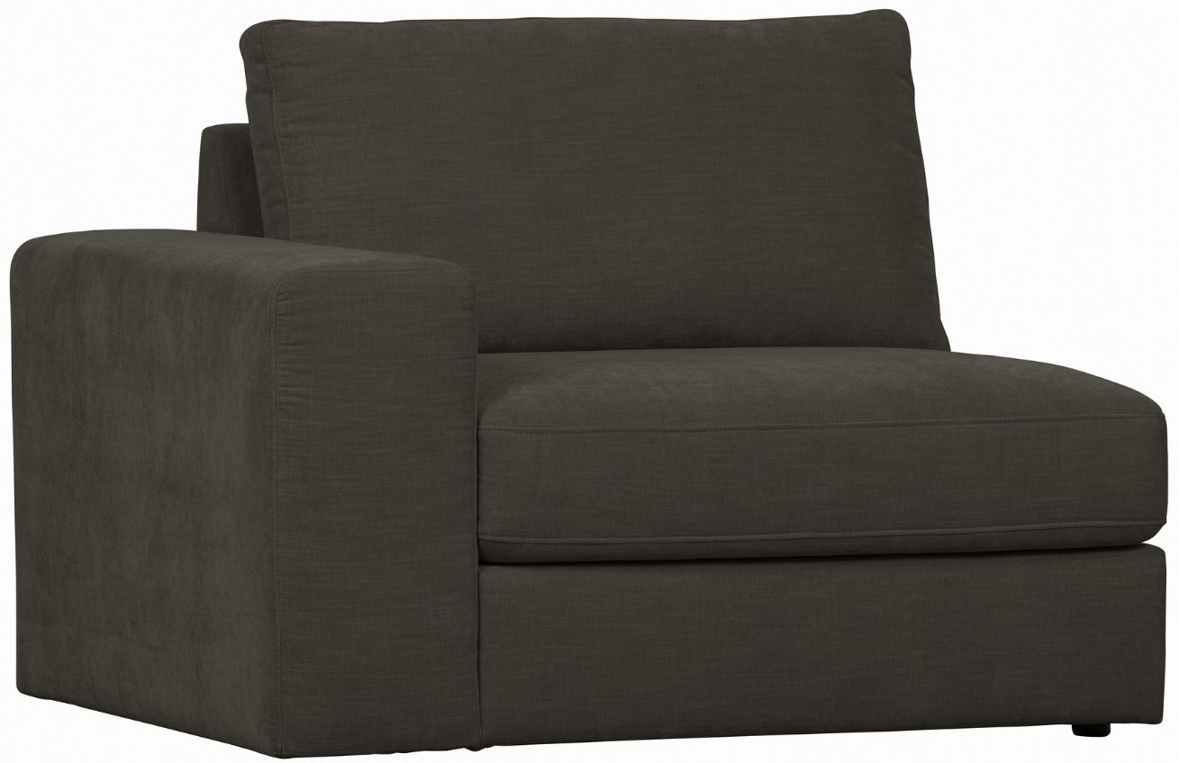WOOOD Antracitově šedý koncový modul Flaireen 115 cm