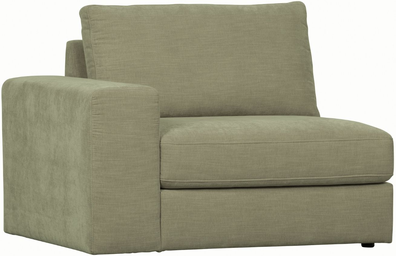 WOOOD Zelený koncový modul Flaireen 115 cm
