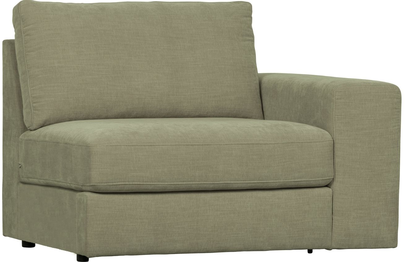 WOOOD Zelený koncový modul Flaireen 115 cm