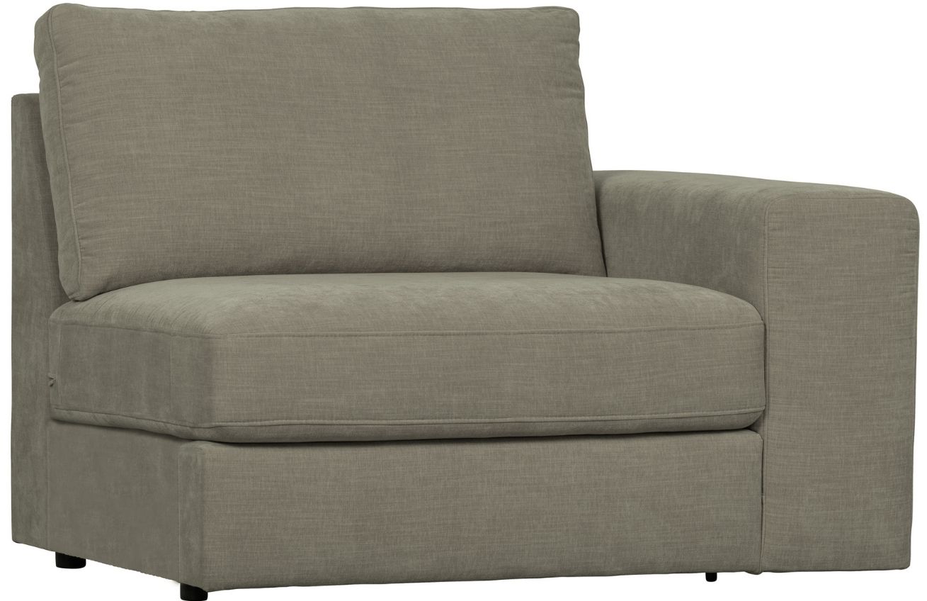 WOOOD Šedý koncový modul Flaireen 115 cm