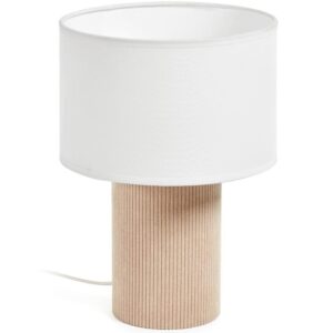 Kave Home Béžová stolní lampa Bianella 29 cm