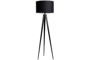 Zuiver Černá stojací lampa TRIPOD 157 cm