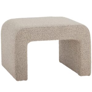 Bloomingville Béžová bouclé stolička Bobbie 45 cm
