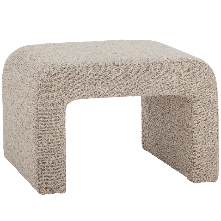 Bloomingville Béžová bouclé stolička Bobbie 45 cm