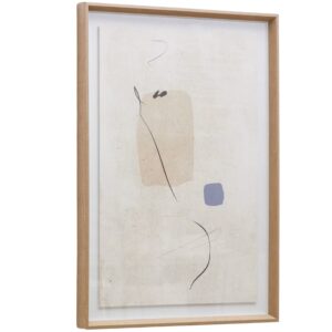 Kave Home Abstraktní obraz Sormi 70 x 50 cm