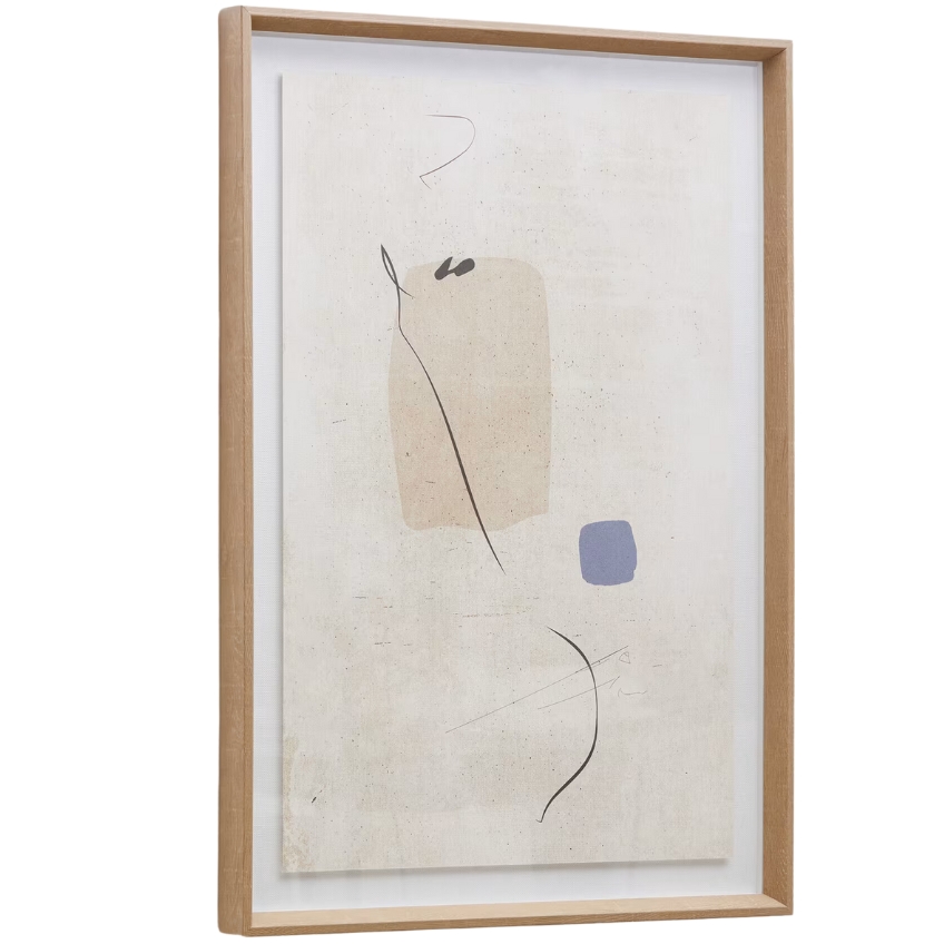 Kave Home Abstraktní obraz Sormi 70 x 50 cm