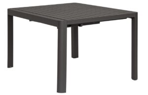 Bizzotto Hliníkový rozkládací zahradní stůl Kiplin 149 x 97/149 cm