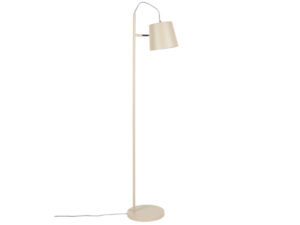 Zuiver Béžová kovová stojací lampa BUCKLE HEAD 150 cm