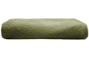 Kave Home Zelený bouclé potah na taburet Kaeli 43 cm