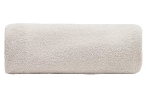 Kave Home Béžový bouclé potah na taburet Kaeli 120 cm