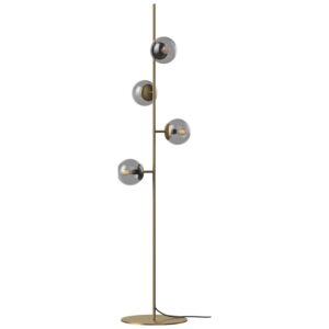 Bolia Mosazná kovová stojací lampa Orb 163 cm
