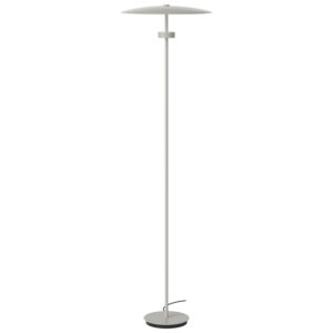 Bolia Šedá kovová stojací LED lampa Reflection 141 cm
