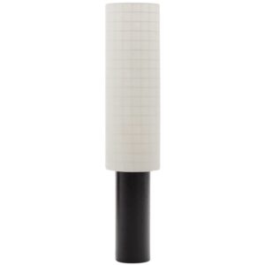 Kave Home Černobílá stojací lampa Dulan 144 cm