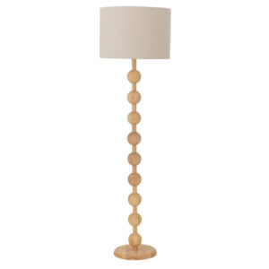 Bloomingville Dřevěná stojací lampa Giacoma 155 cm