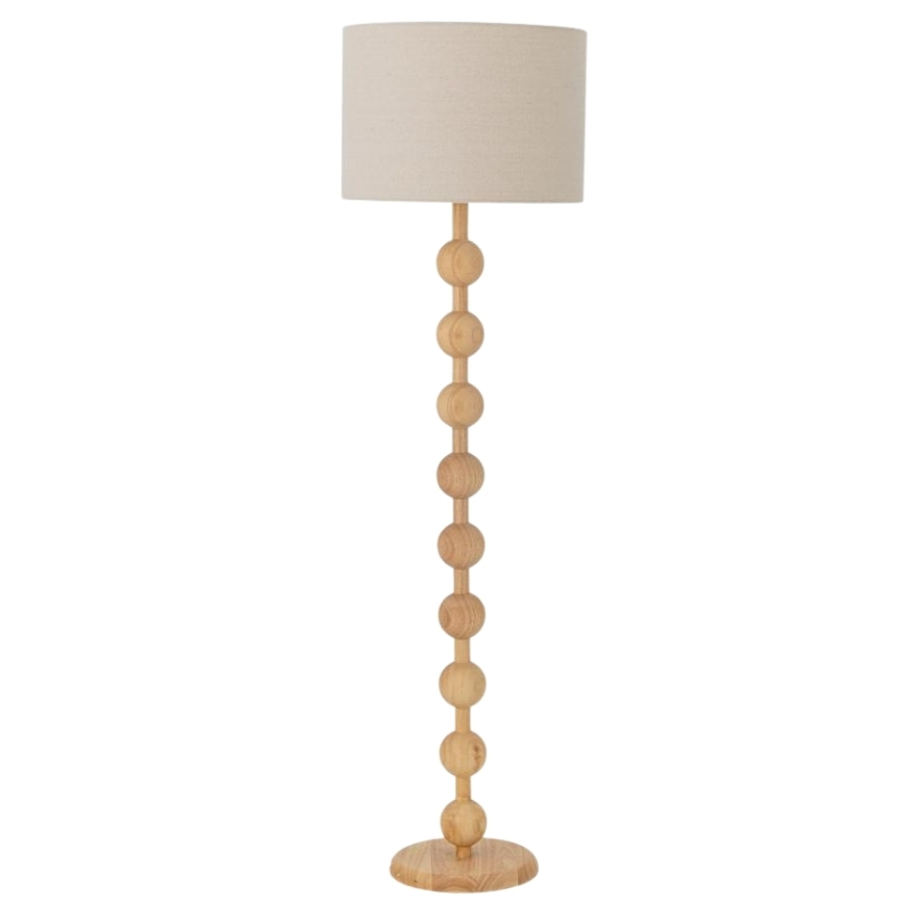 Bloomingville Dřevěná stojací lampa Giacoma 155 cm