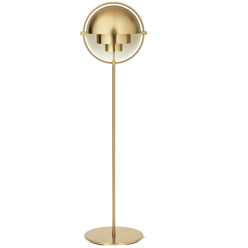 GUBI Kovová stojací lampa Multi-Lite 148 cm