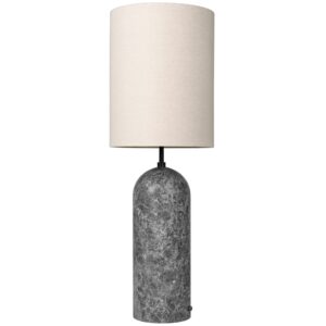 GUBI Mramorová stojací lampa Gravity 130 cm
