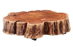 Kave Home Dřevěný konferenční stolek Tavine 85 cm