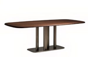 Kave Home Ořechový jídelní stůl Melvar 220 x 110 cm