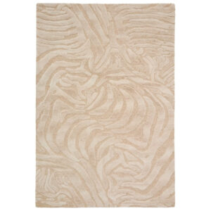 Kave Home Béžový koberec Tribet 160 x 230 cm