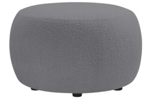 Bobochic Paris Tmavě šedá bouclé podnožka Envy 69 cm