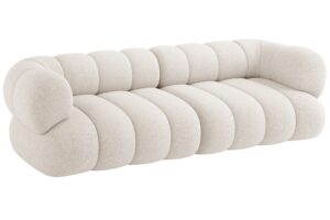 Cosmopolitan Design Světle béžová čtyřmístná pohovka Koge 240 cm