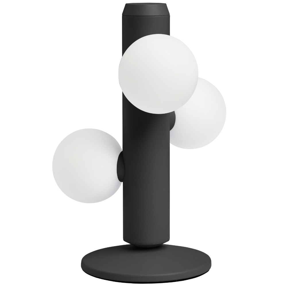 FEST Amsterdam Černá kovová stolní lampa Kaktee