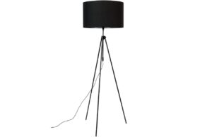 Zuiver Černá stojací lampa LESLEY 153-181 cm