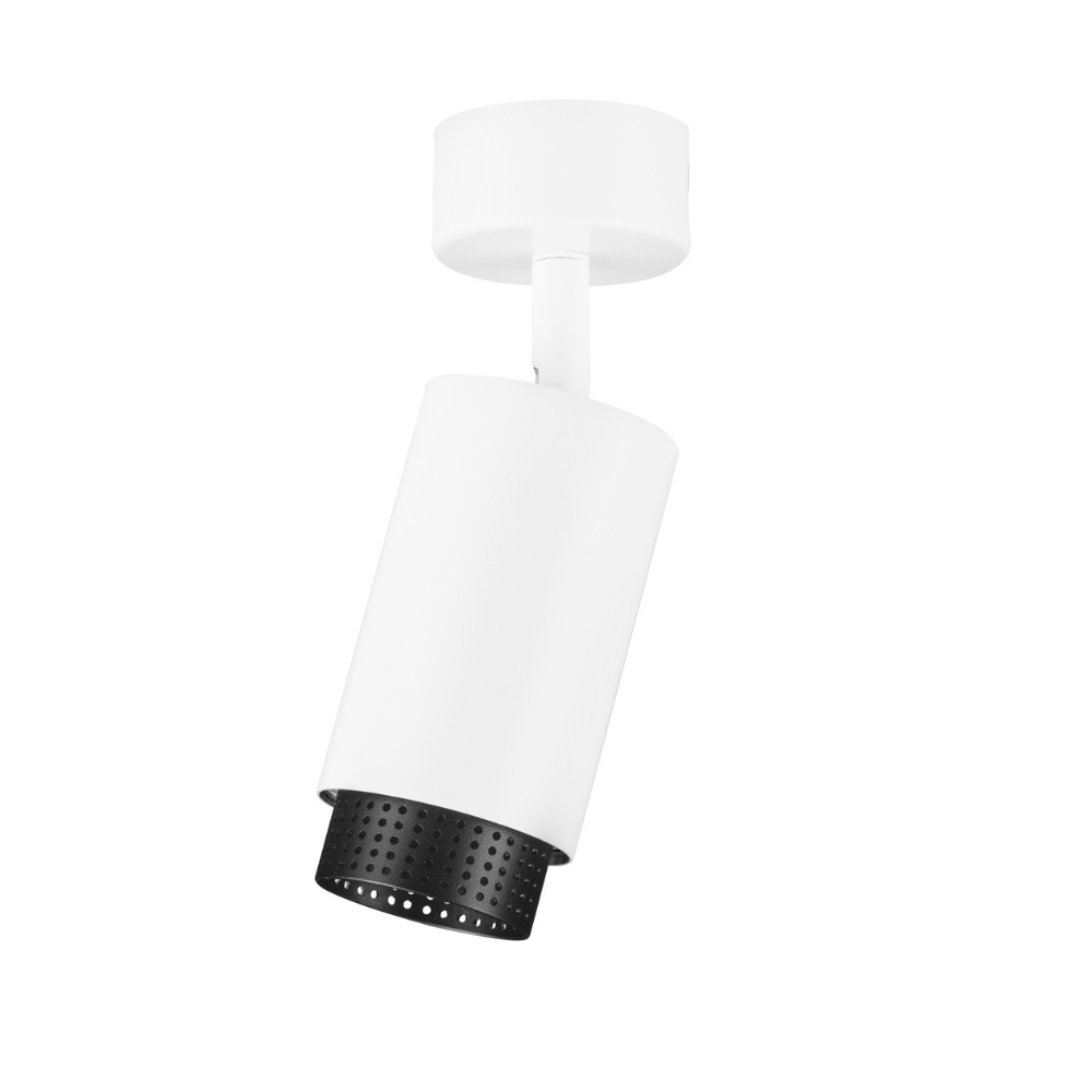 Nova Luce Bílé bodové světlo Nessi ll. 6 cm