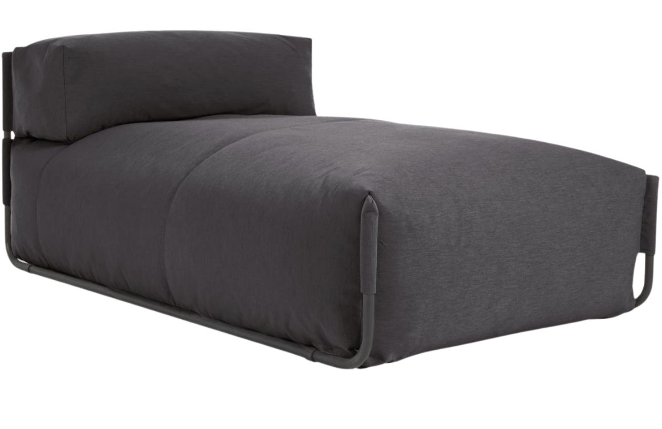 Kave Home Tmavě šedý zahradní modul Square 101 x 165 cm – vystavený kus