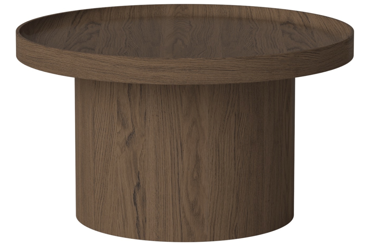 Bolia Tmavý dubový konferenční stolek Plateau 61 cm