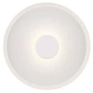 Nova Luce Bílé kovové nástěnné LED světlo Dorell 26 cm