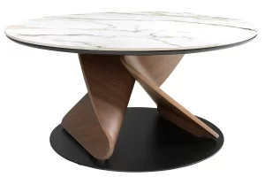 Angel Cerdá Bílý porcelánový konferenční stolek No. 2174
